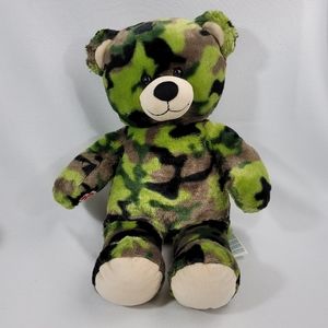 Build A Bear Camouflage Plush Bear